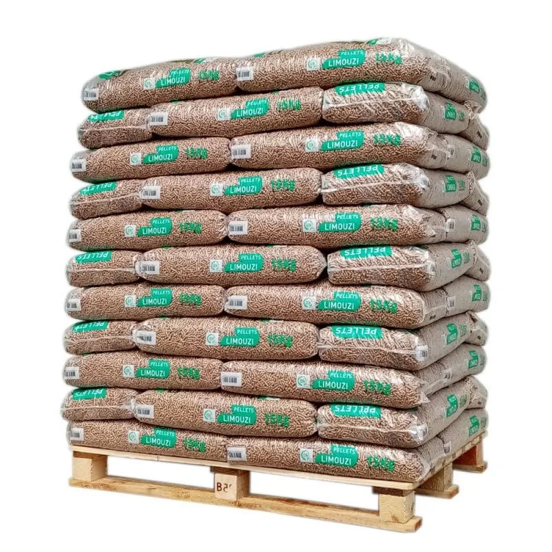Pellets de madeira da Pellet Limouzi