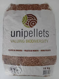 Palete de 65 sacos de 15 kg Uni pellets